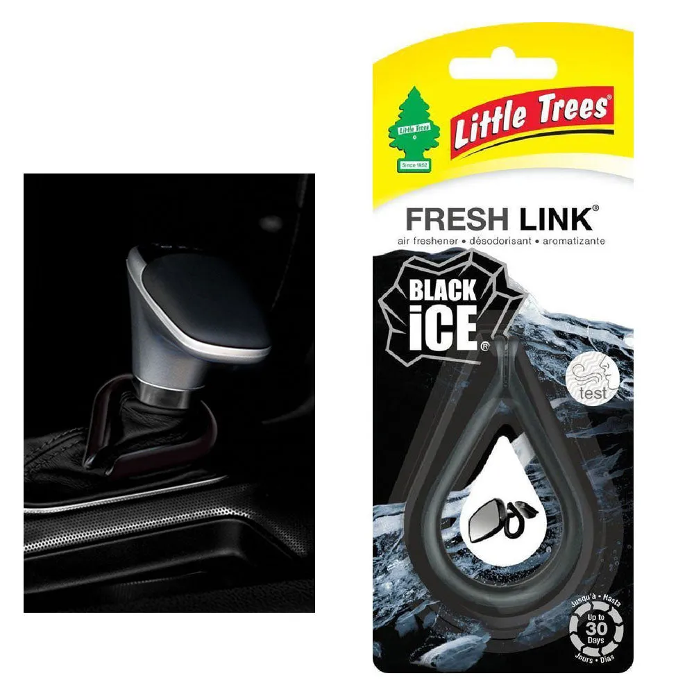 6 PCS Car Smell Fresh Scent Trees Air Freshener Home Hanging Office Aroma Black