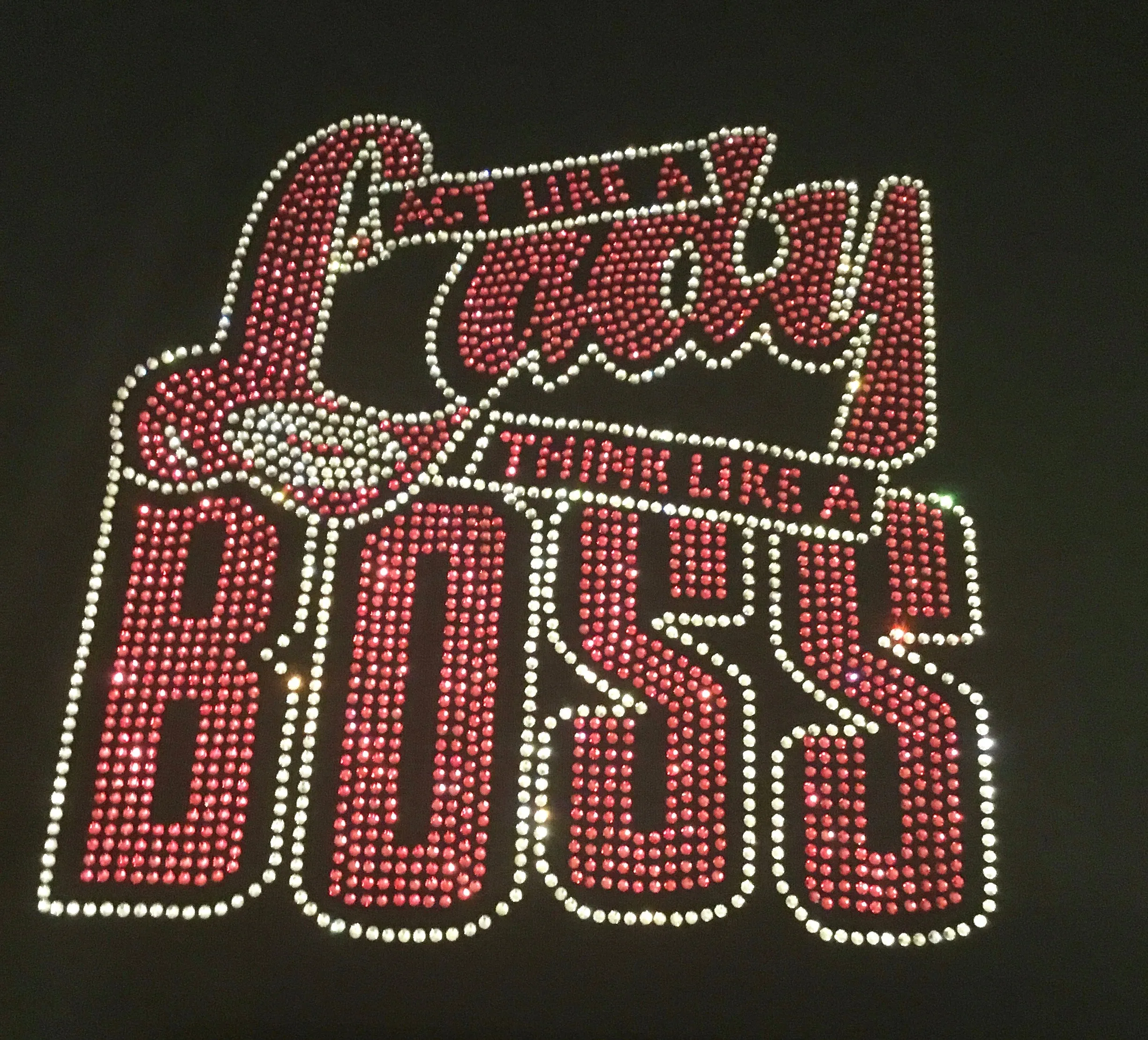 Act Like a Lady Think like a Boss-Reg Fit