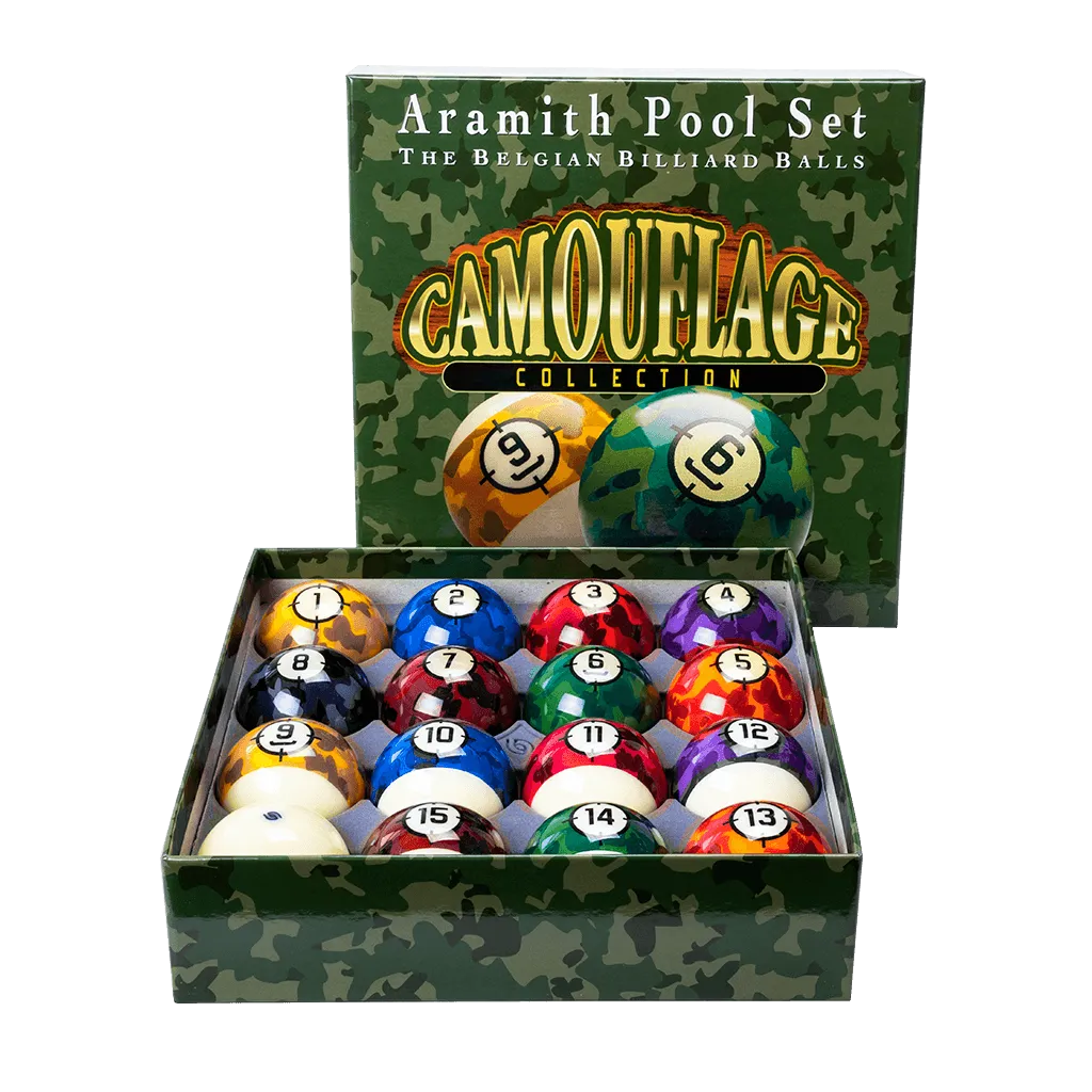 ARAMITH POOL GAME CAMOUFLAGE 2 1/4"