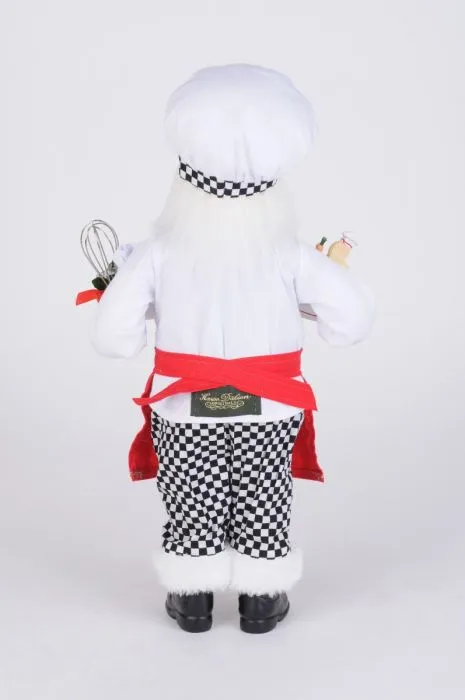 Baking Cookies Santa