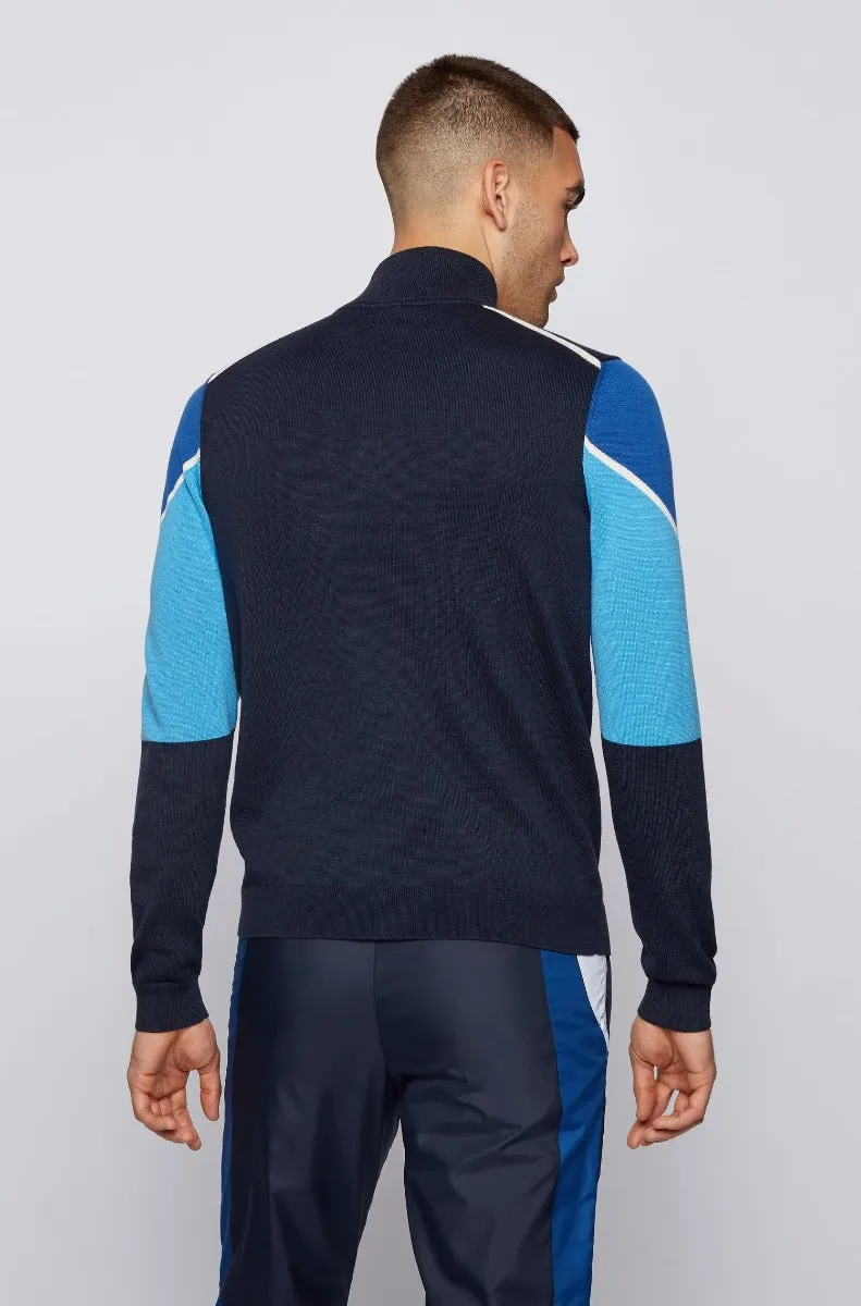 BOSS Zofin Knitwear in Navy