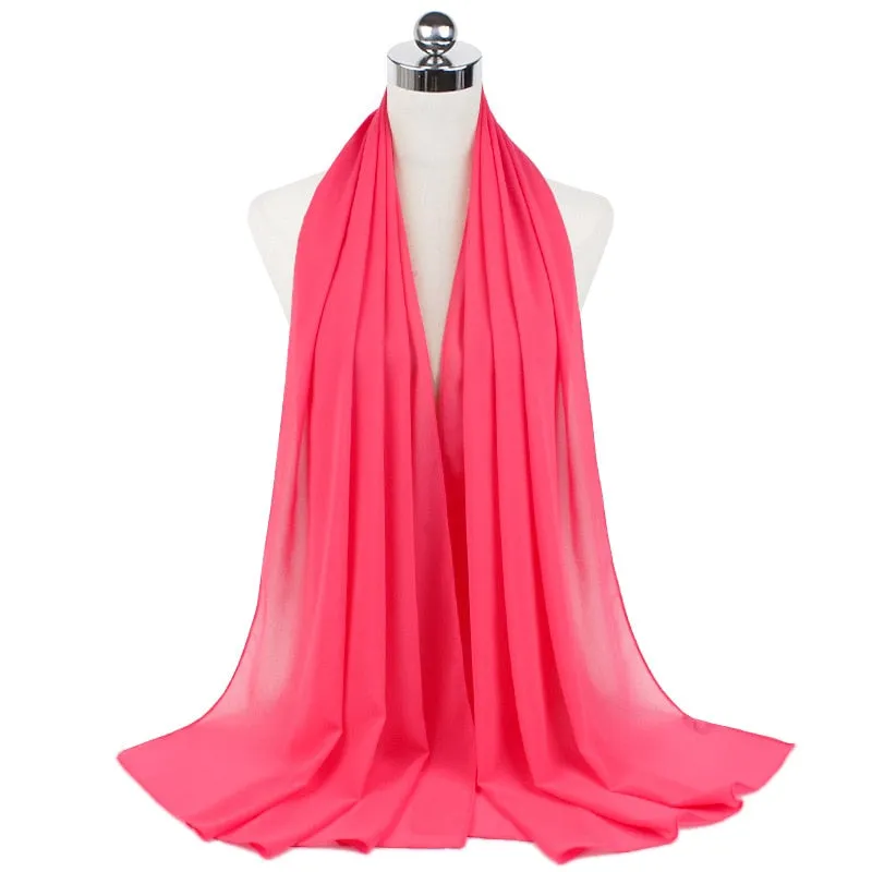 Chiffon Hijab Shawls Scarf