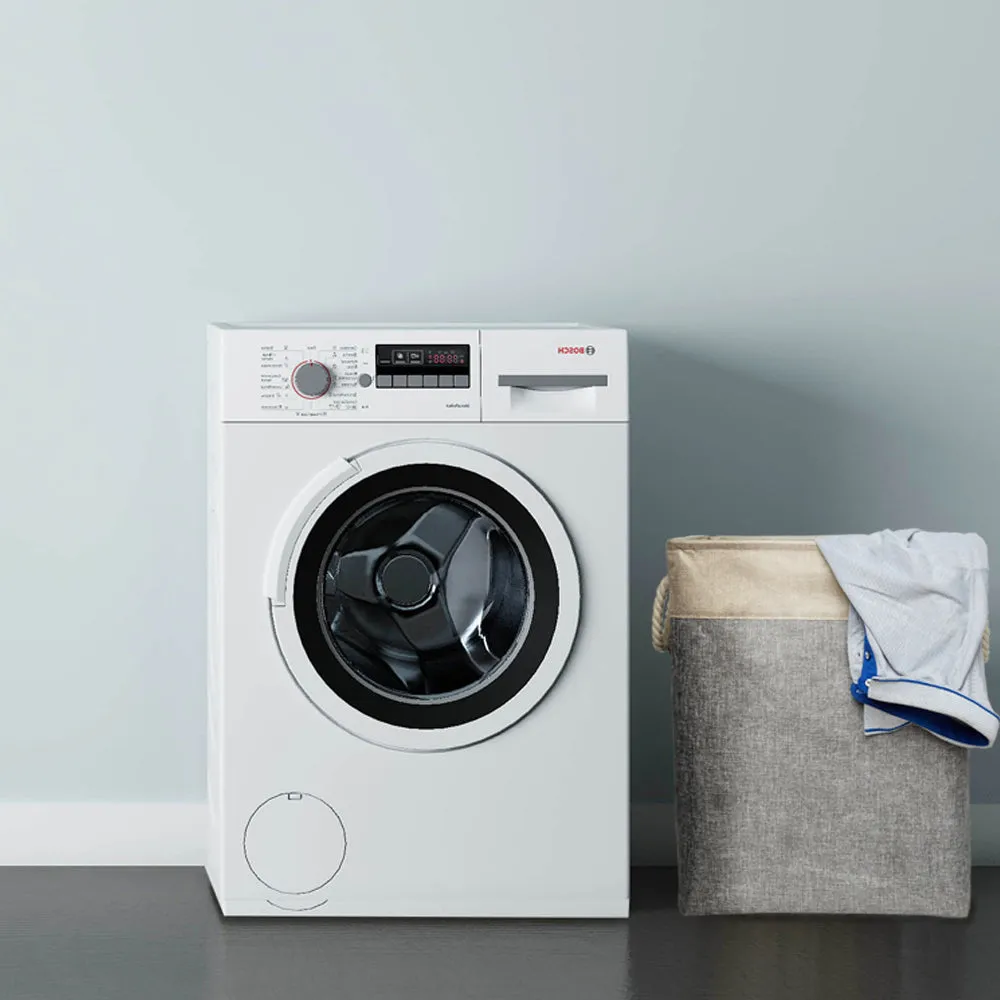 Collapsible Laundry basket, Light Grey Color