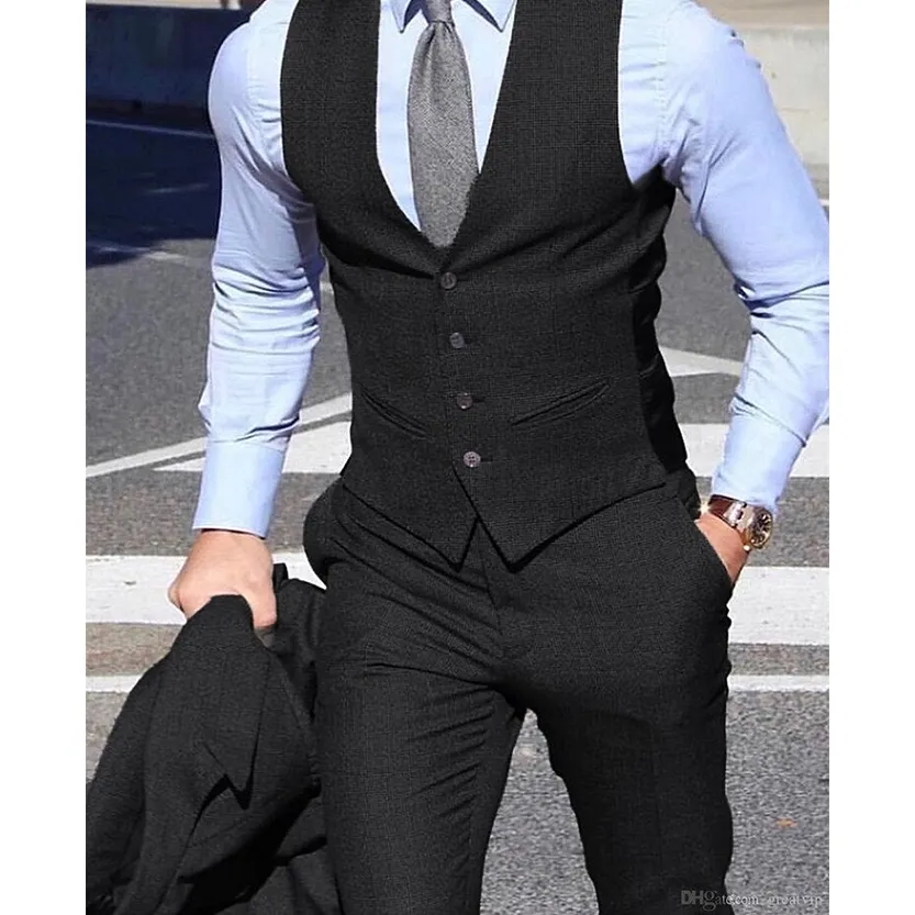 Funki Buys | Suits | Men's 3 Pcs Formal Grooms Suit | Slim Fit