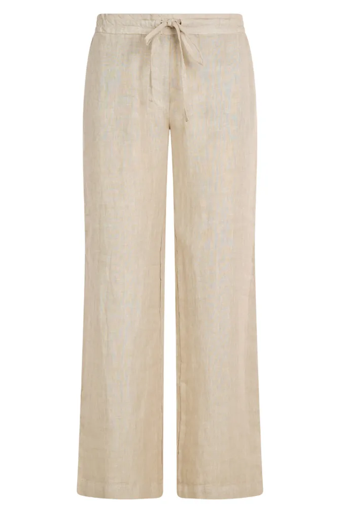 Haris Cotton - Wide Legged Linen Pants