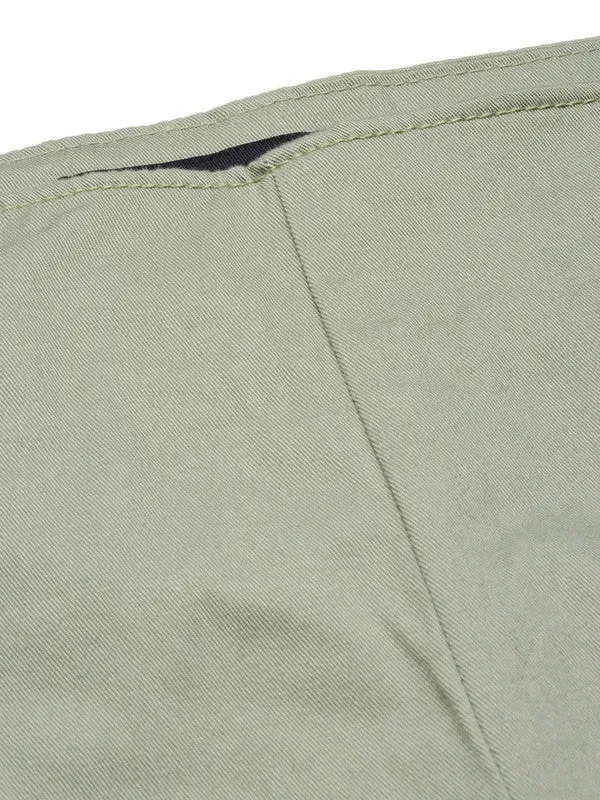 High Rise Mint Casual Fit Trouser