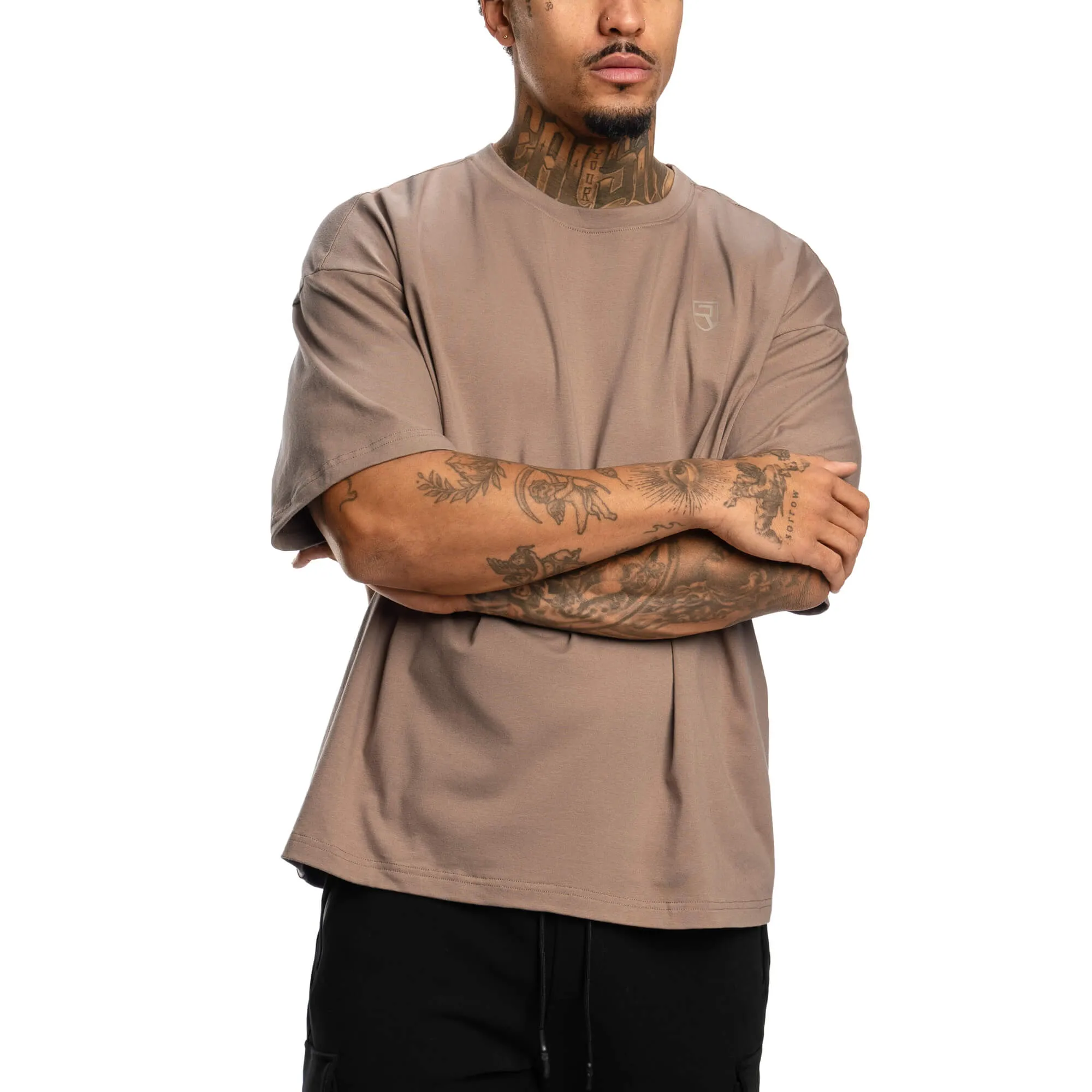 Ignite Oversized T-Shirt - Taupe