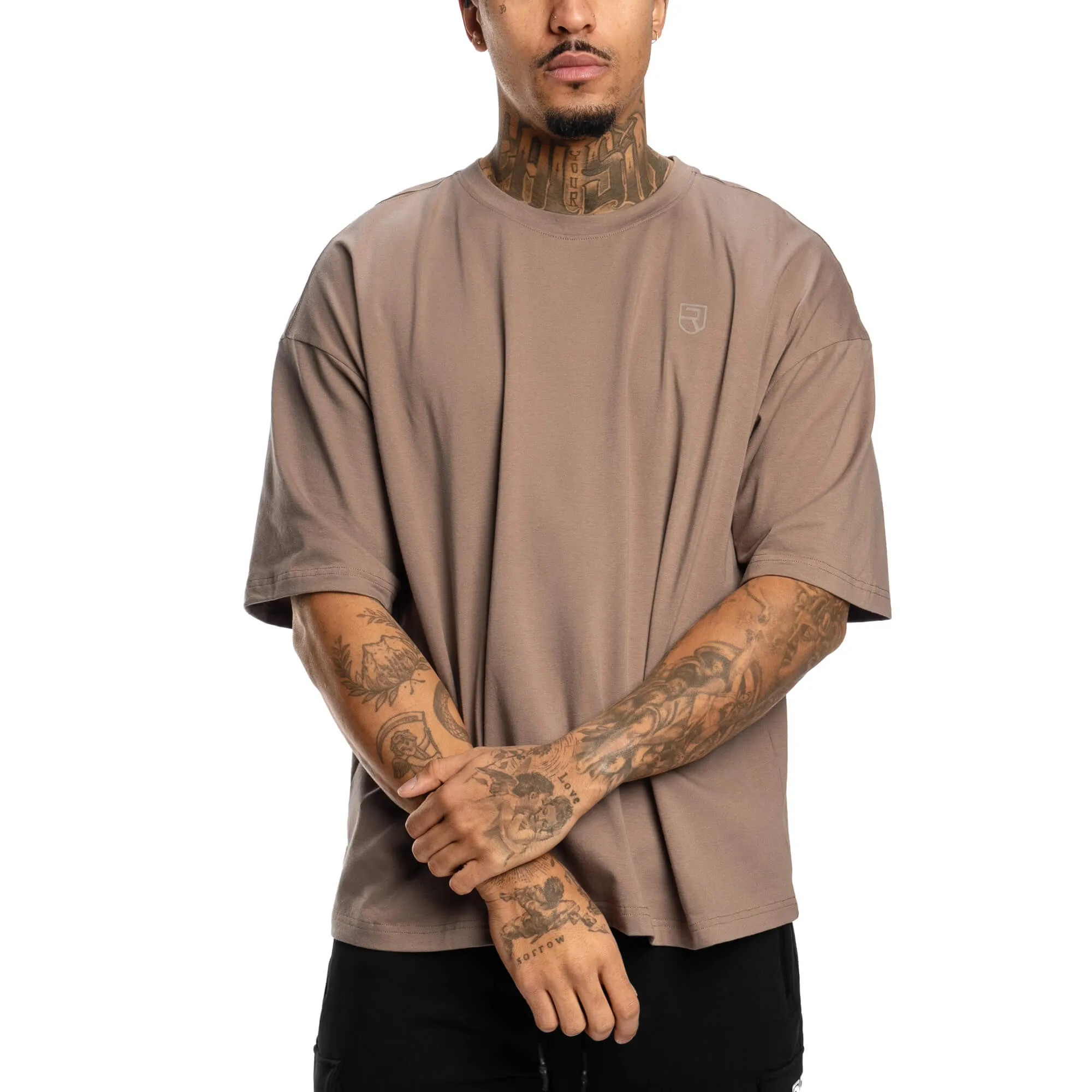 Ignite Oversized T-Shirt - Taupe