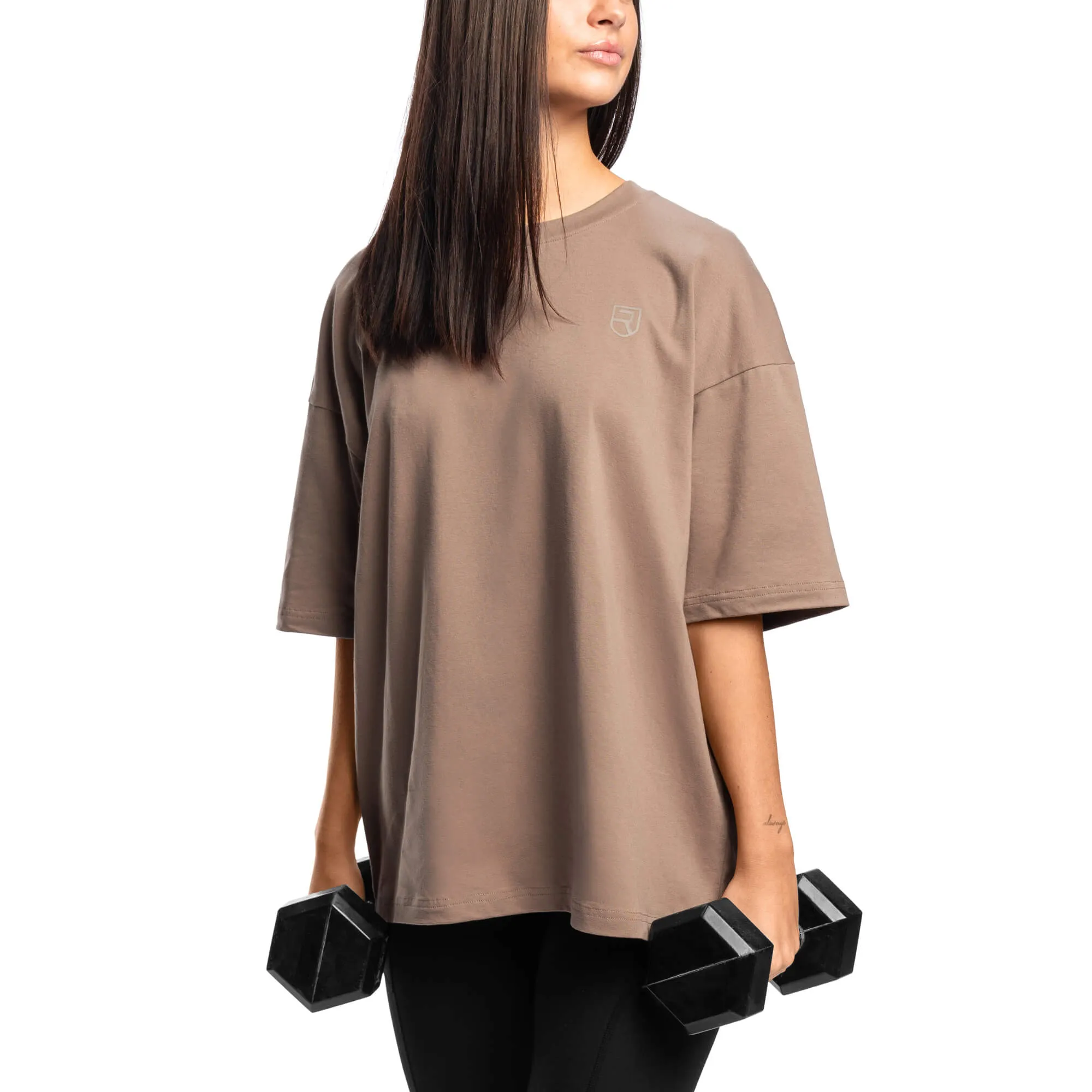 Ignite Oversized T-Shirt - Taupe