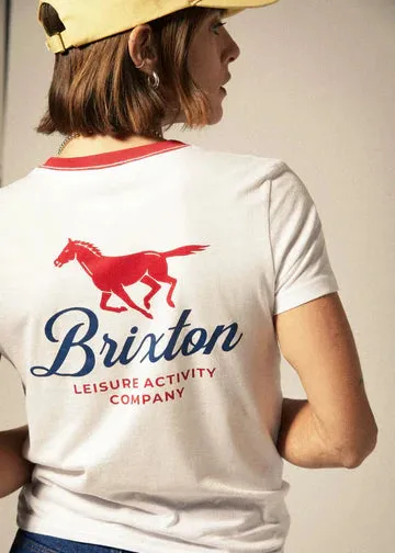 Leisure Activity Fitted Crew T-Shirt | White