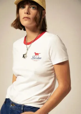 Leisure Activity Fitted Crew T-Shirt | White