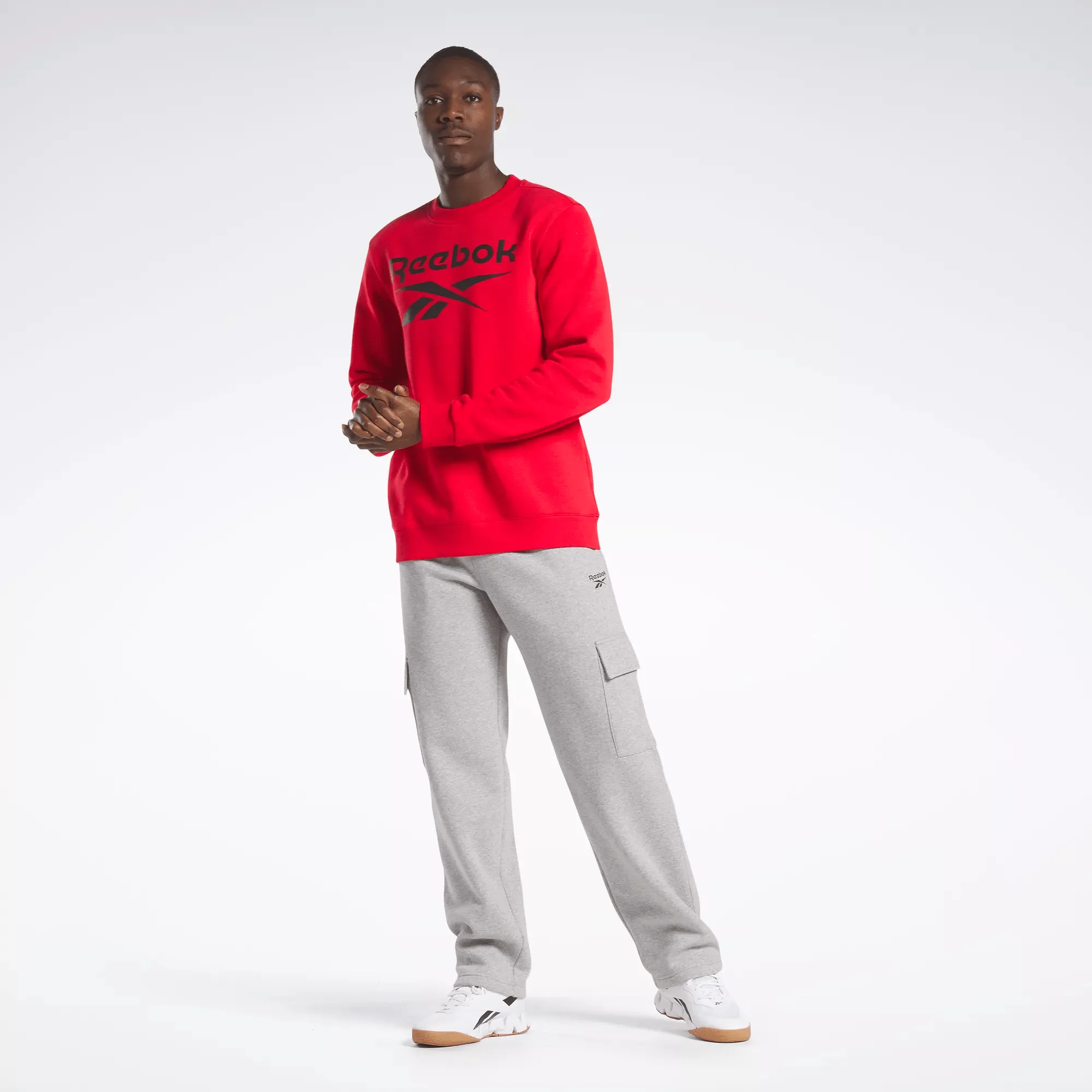 Men's Reebok Identity Cargo Open Hem Pants