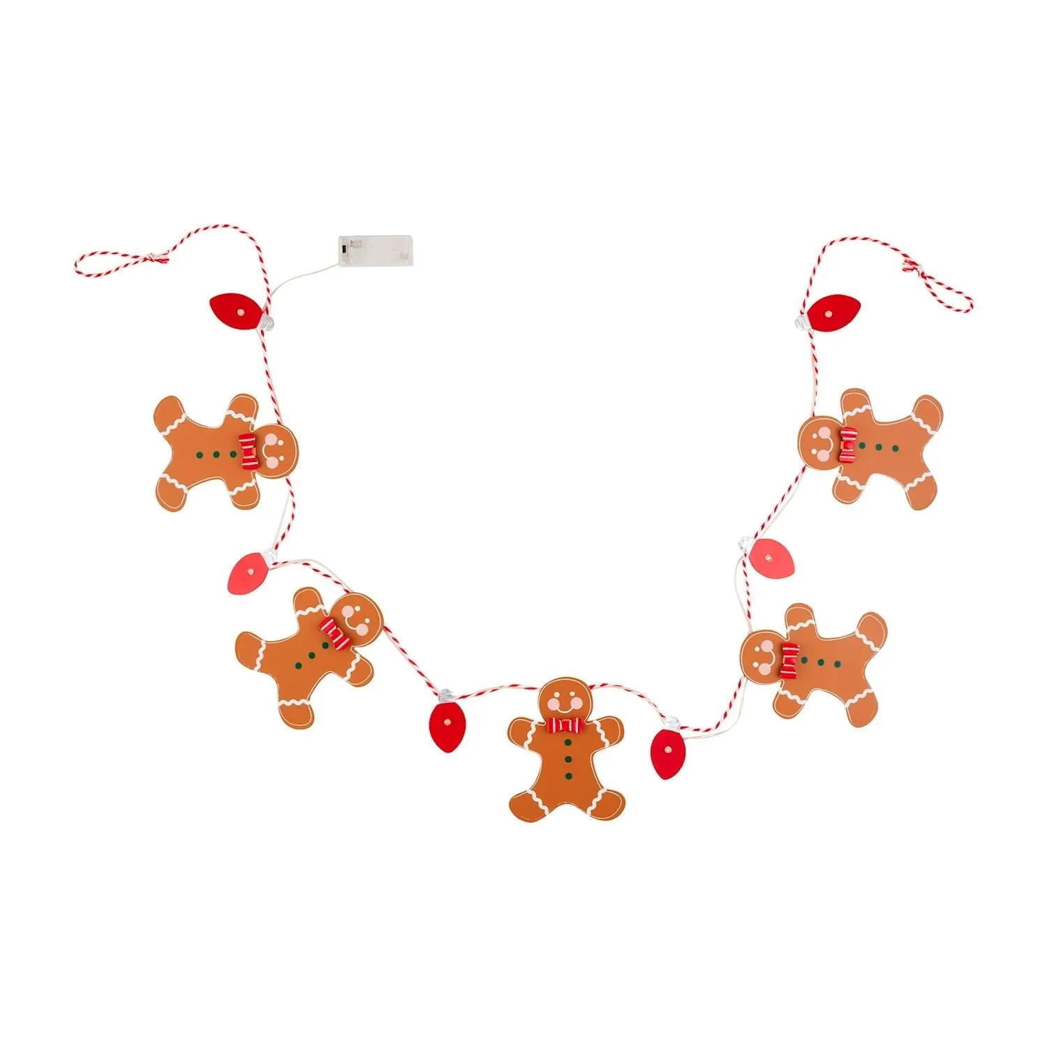 Mud Pie Garland Tin Christmas