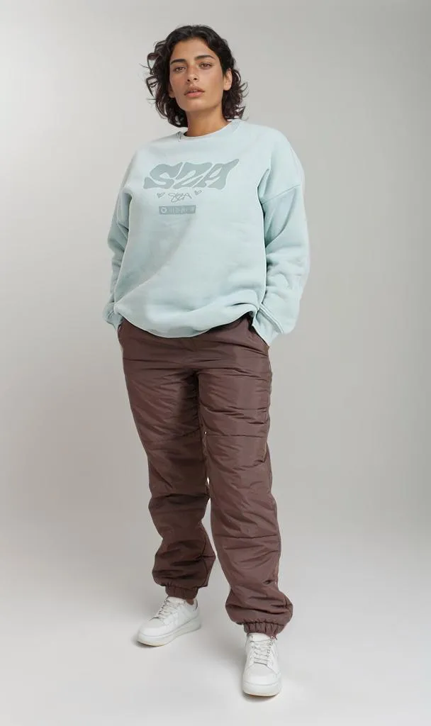 R206947 -Water Proof Puffer Pants - Brown