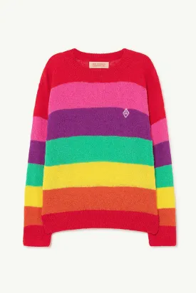 The Animals Observatory Bull Stripe Kids Sweater The Animals Observatory Bull Stripe Kids Sweater