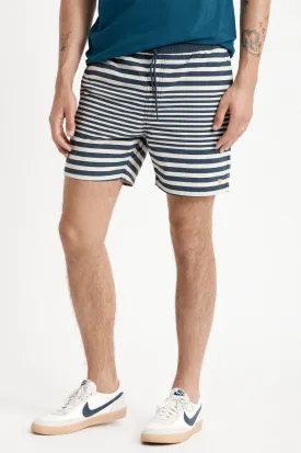 Voyage Hybrid Short - Off White/Washed Navy